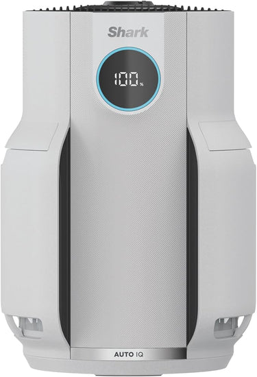 Shark NeverChange hasta 5 años purificador de aire, alcance 60 m², filtro HEPA que dura 5 años, atrapa 99,97 % de alérgenos, polvo, polen, pelusa, automático, silencioso, pantalla led, blanco HP150EU